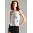 thumbnail image 5 of Solid Sleeveless Round Neck Basic Tank Top XS, 5 of 9