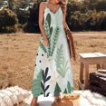 thumbnail image 2 of Into the jungle v2 Robe Sans Manches chic et Élégante Robe de Soirée Vêtements pour Femmes, 2 of 4