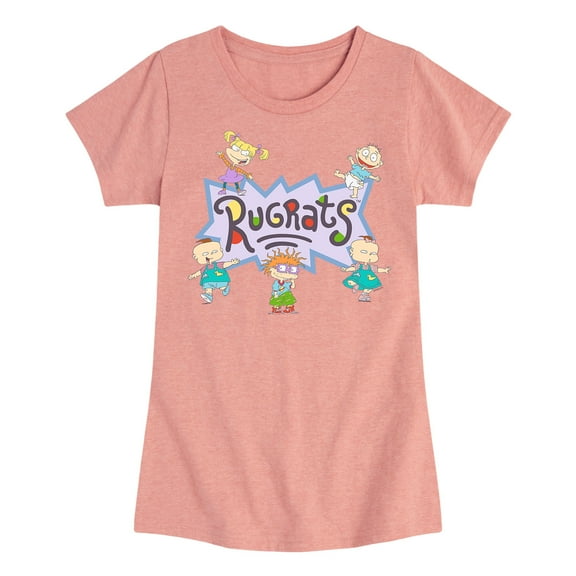 Rugrats - Group - Toddler And Youth Girls Short Sleeve Graphic T-Shirt