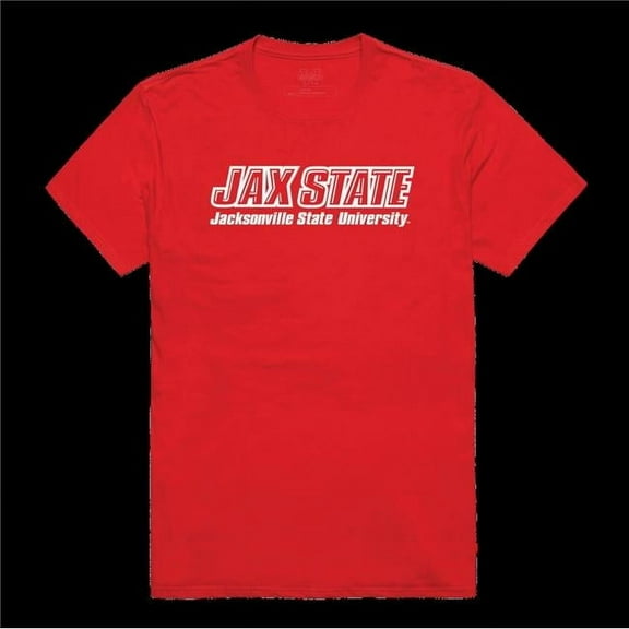 W Republic 516-126-RD2-03 Jacksonville State Gamecocks Institutional T-Shirt, Red - Large