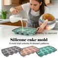 thumbnail image 4 of Silicone Muffin Pan, 12-Cup Silicone Muffin Pan, Oven-Safe Silicone Muffin Pan Cupcake Pan for Muffins Puddings and Cakes, 4 of 5