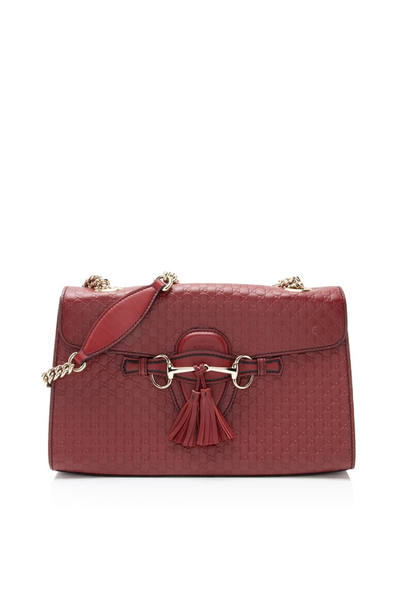 Pre-Owned Gucci Microguccissima Leather Emily Medium Shoulder Bag