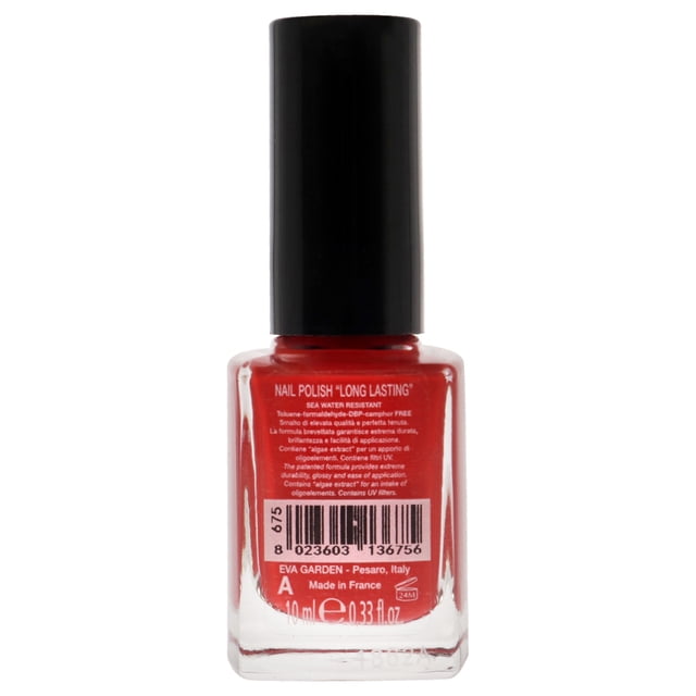 Esmalte de uñas - 675 Grenadine de Evagarden para mujeres - Esmalte de uñas de 0,34 oz