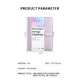 thumbnail image 2 of Clearance 100 Envelopes Money Saving Challenge, Savings Challenges Book With Envelopes, Savings Binder With 100 Pocket Pre-number & Reusable Laminated, 2 of 4