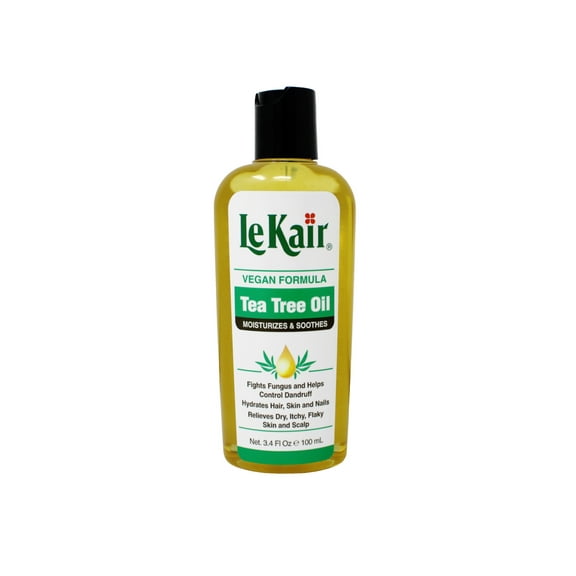LeKair Tea Tree Oil Hair & Body Oil - Vegan Formula 3.4 Ounce