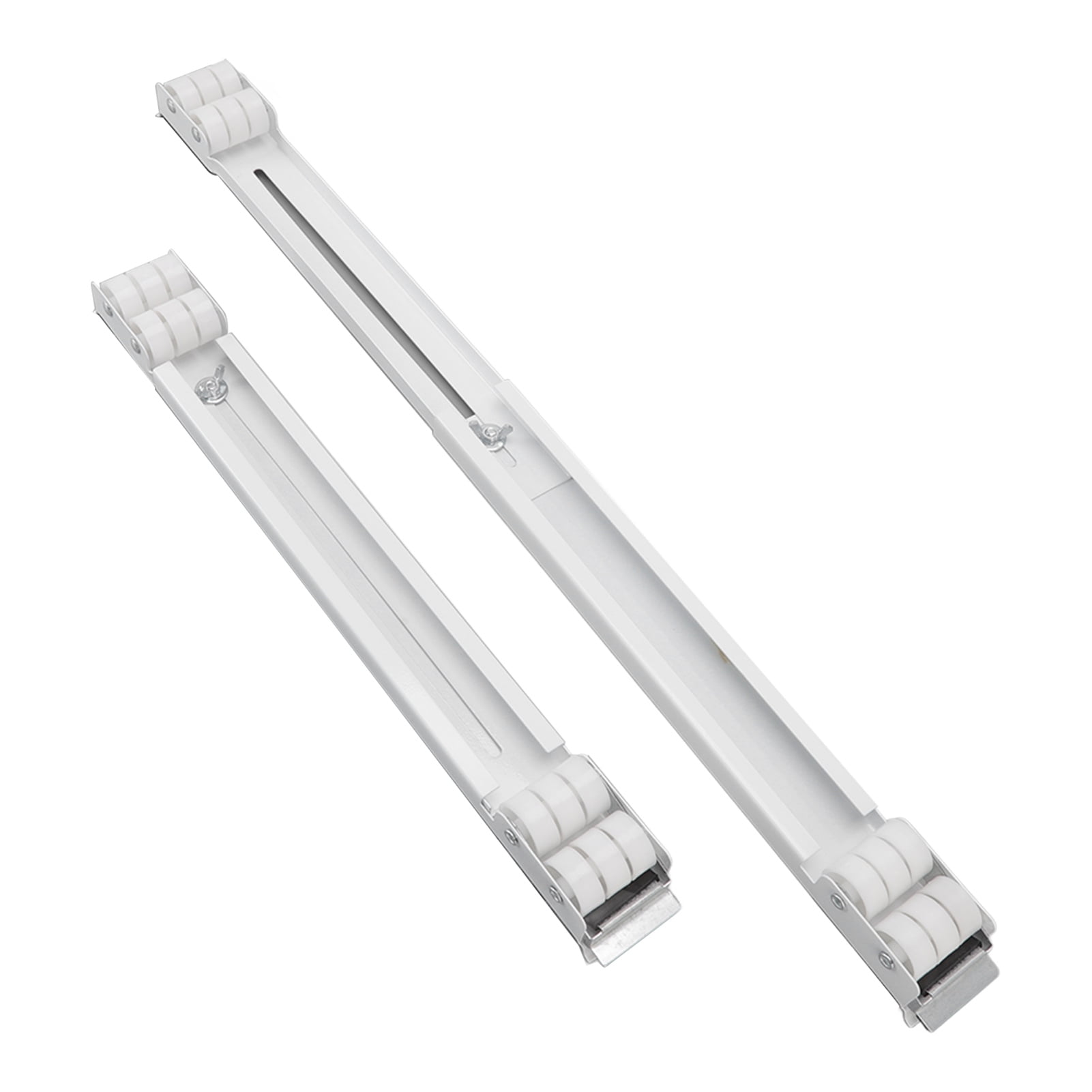 Appliance Rollers Washing Machine Wheels, Heavy Duty Furniture Mobile Roller for Washing Machines, Refrigerators, Dryers and Dishwashers, Support 300kg (Blanco)