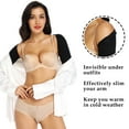 thumbnail image 4 of QRIC Arm Shapewear Slimming Control Long Sleeves - Ultra Elastic Back Shoulder Corrector Supports Shaper, 4 of 6