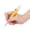 Yellow, variant on Xirurus 2ml Portable Pen Perfume Spray Bottle 2-in-1 Ballpoint Pen Empty Atomizer, Refillable Travel Bottle for Essential Oils and Cologne, Black