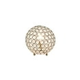 thumbnail image 3 of Metal Ball Sequin Lamp - Brass Accent Table Lamp for Living Room, Bedroom & Office Decor, 3 of 10