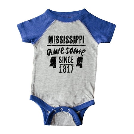 

Inktastic Mississippi Awesome Since 1836 Gift Baby Boy or Baby Girl Bodysuit