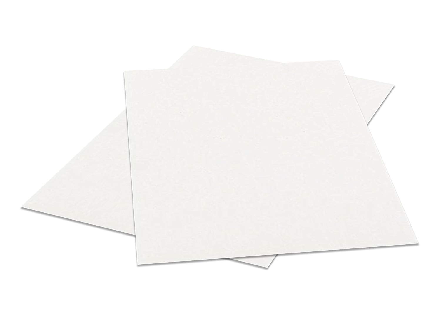 8.5" X 5.5" White Chipboard Cardboard Medium Weight Chipboard Sheets
