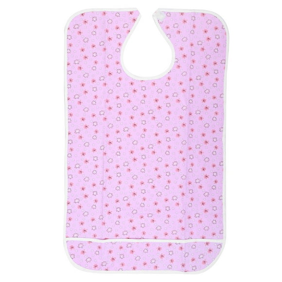 Toalla de saliva, babero impermeable de doble capa para comer saliva, toalla de saliva para adultos confiable y duradera