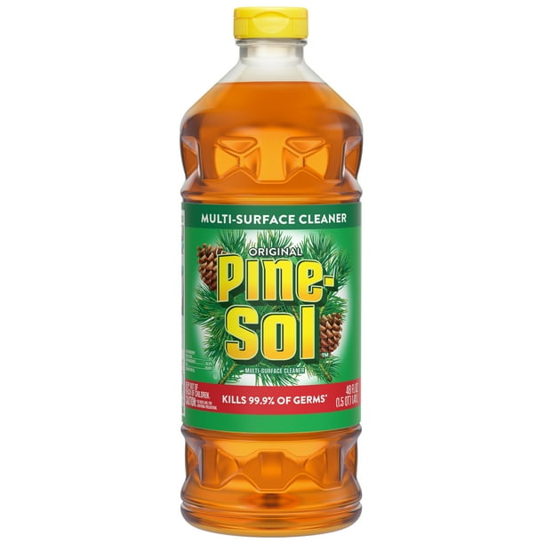 PineSol All Purpose MultiSurface Disinfectant Cleaner, Original Pine, 48 Ounces
