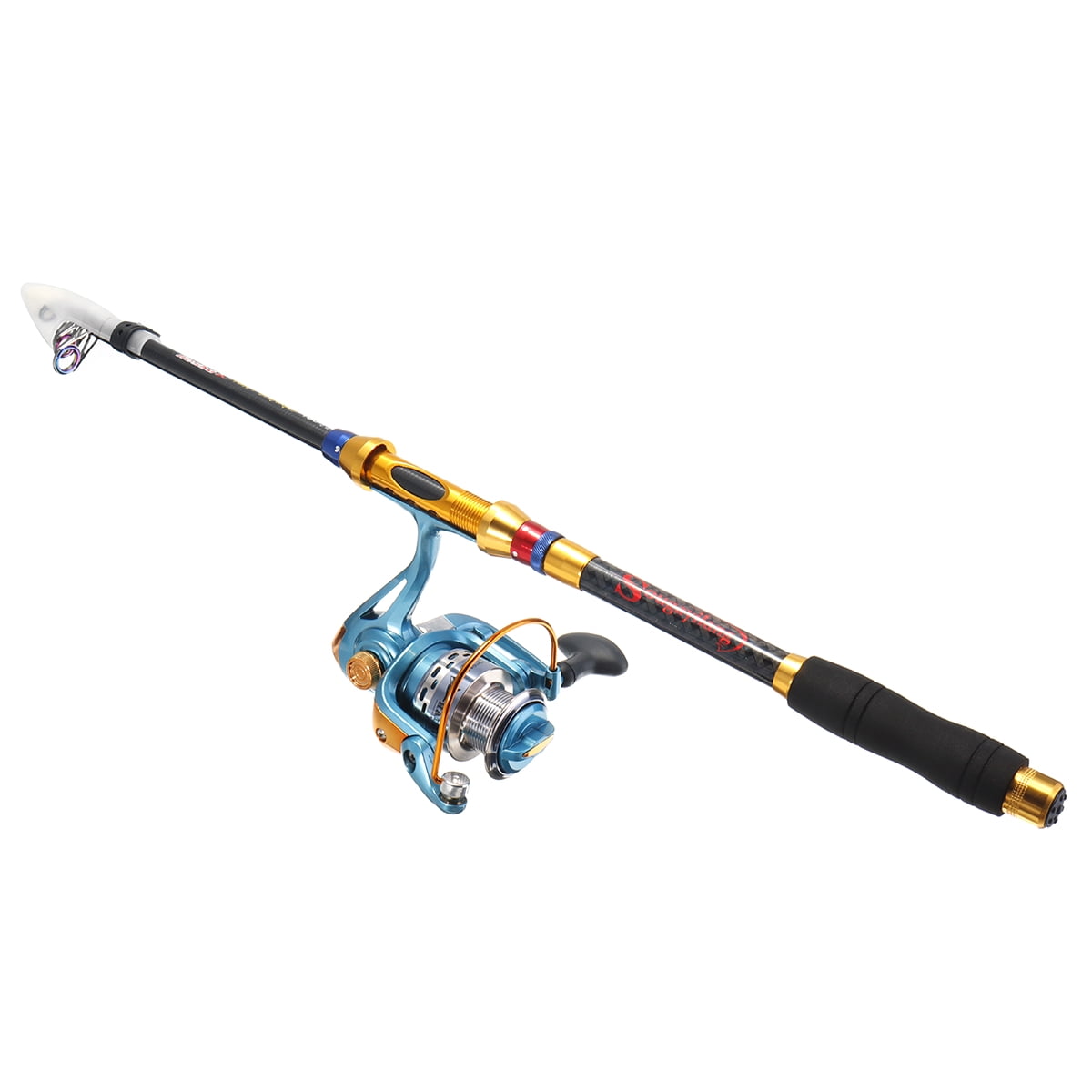 telescopic fishing rod combo