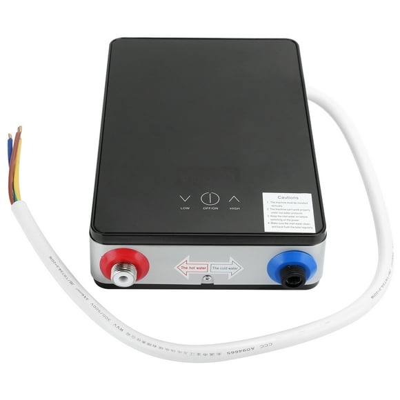 Water Heater, Household Tankless Water Heater, Hot And Cold High-definition LCD Display For Kitchen Bathroom Shower Bathtub Heater