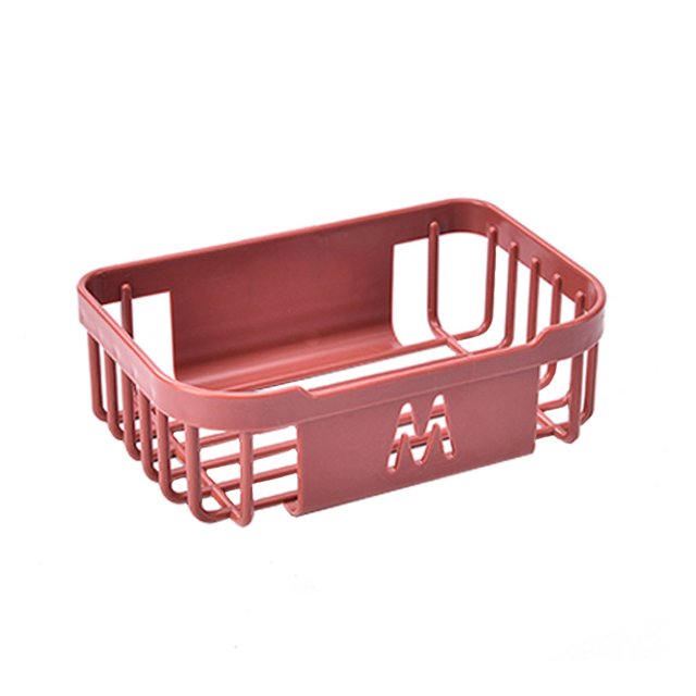 Wall-mounted Tissue Storage Rack Hanging Hollow Drain Basket Roll Paper Shelf for Kitchen Bathroom Toilet