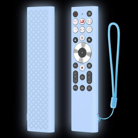Silicone Remotes Control Cover For Hisense,Silicone Remote Control Cases Protective Covers For Hisense ERF6A80/ERF6G80H/ERF6F80H Controllers Case Offer Full Protections Remote Control Sleeve