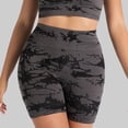 thumbnail image 4 of Biker Shorts Women Tummy Control Workout Shorts Women with Pockets High Waisted Spandex Short for Gym Yoga,Dark Gray M, 4 of 6