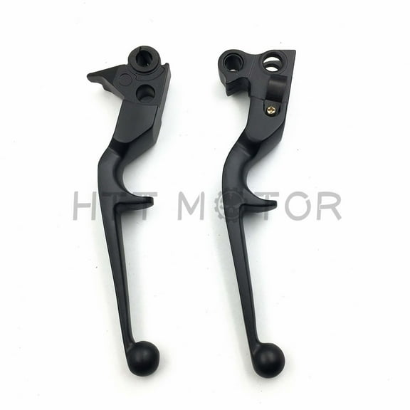 HTT-MOTOR New Black Brake Clutch Lever For Harley Custom Flhr Road King Ultra And Touring