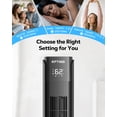 thumbnail image 3 of NFTIGB 36-Inch Tower Fan Quiet Oscillating Floor Fan with 3 Speeds, 3 Modes, 12H Timer, Bladeless Standing Fan for Home, Black, 3 of 9