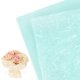 thumbnail image 1 of Uxcell Papel de Envoltura de Flores de 20 Hojas, Papel de Envoltura Floral de Papel Perlescente [Azul Claro], 1 of 1