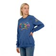 thumbnail image 3 of Autism Awareness Shirt Long Sleeves Pullover Sweatshirt for Women Blue XXXL, 3 of 7