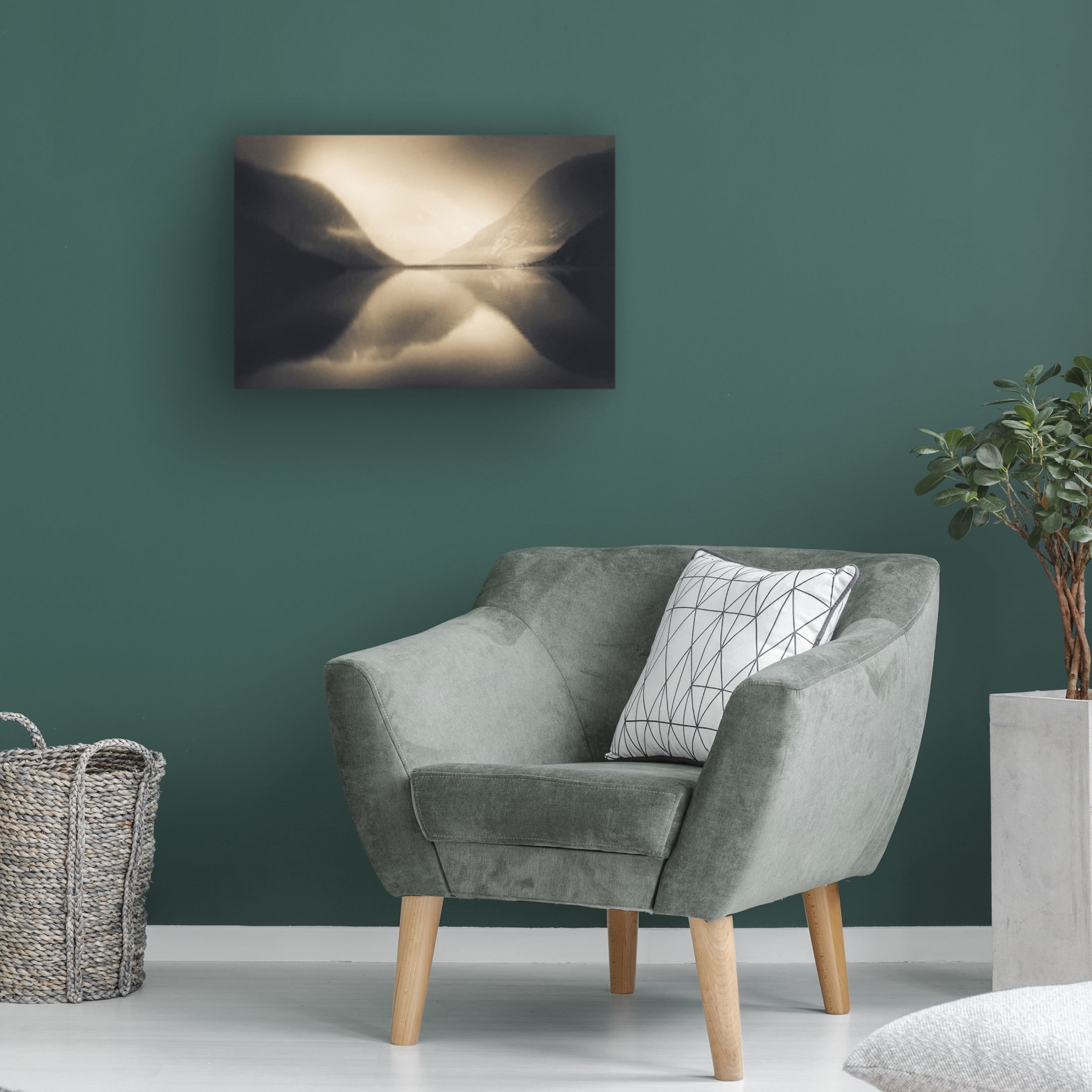Canvas Wall Art - Katarina Holmstrom 'Glow In The Dark' Wall Art for Living Room, Bedroom, or Office Décor by Trademark Fine Art - 24 x 16 Inches