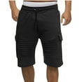 thumbnail image 2 of JDQJBZ Men's Athletic Gym Shorts Print Pocket Drawstring 5 Inch Sport Shorts, 2 of 5