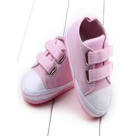Infant Baby Boy Girls Anti-Slip Crib Shoes Toddler Casual Walking (Best Walking Shoes For Baby Boy)