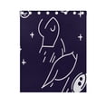 thumbnail image 5 of Cosmic Journey Thermal Blackout Curtains 63x55 Inch 2 Panels Grommet Window Drapes for Bedroom Living Room, 5 of 5