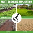thumbnail image 5 of Long Hand Cultivator  Carbon Steel & Stainless Tiller Garden With Telescopic Handle And Soft Cover For Digging Loosening Weeding, 5 of 7
