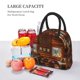 thumbnail image 5 of Balery Log Cabin Inside Bolsa de Almuerzo para Mujeres, Caja de Almuerzo, Bolsa de Almuerzo Pequeña Impermeable, Tote de Almuerzo Reutilizable con Gran Capacidad, 5 of 6