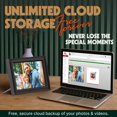 thumbnail image 4 of Marco digital para fotos Pix-Star LUX 10.4" Wi‑Fi Cloud, 4 of 8