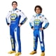 thumbnail image 1 of Mono de piloto de carreras de manga larga para niños y adultos, uniforme de carreras, conjunto para hombres y niños, disfraz de Cosplay para Halloween y Navidad, 1 of 5