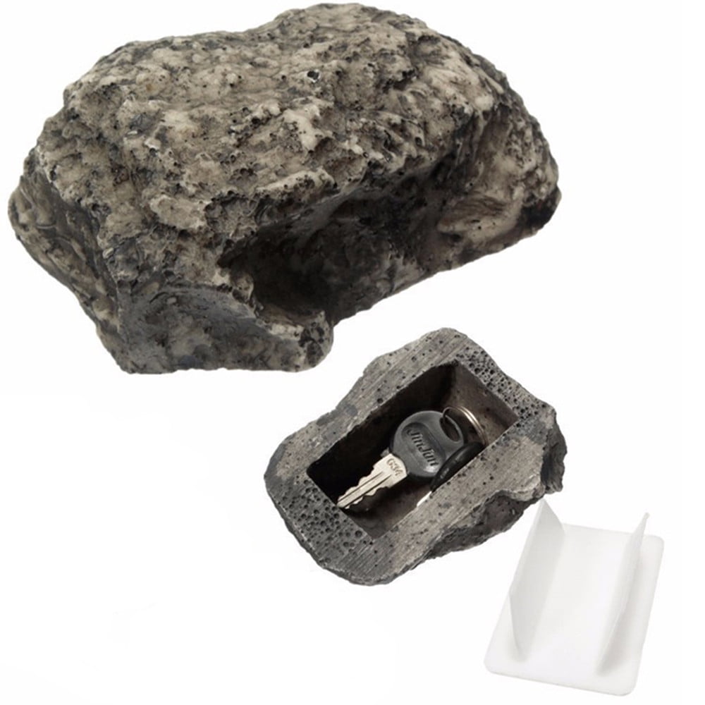 Authentic Stash Stone Safe Hidden Secret Storage Box for Hiding Key & Small Item 