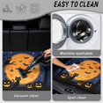 thumbnail image 4 of SEANATIVE 29" x 39" Car Trunk Mat All Weather Cargo Mat Universal Fit Cargo Liner Anti-Slip Backing Rear Cargo Mats Auto Interior Accessories for Halloween, Black Cat Owl Moon Bat Print, 4 of 4