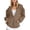 New Coffee, variant on Women Hoodied Blouse Long Sleeve Tops Sweatshirt Pockets Plus Size Zip up Drawstring Solid Long Sleeve Hoodies Sweatshirts