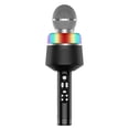 thumbnail image 1 of yeacher Wireless Karaoke Microphone with LED Lights 2-in-1 Handheld BT Mic Speaker Support TF Card Playing for iOS/Android Device, Black, 1 of 7