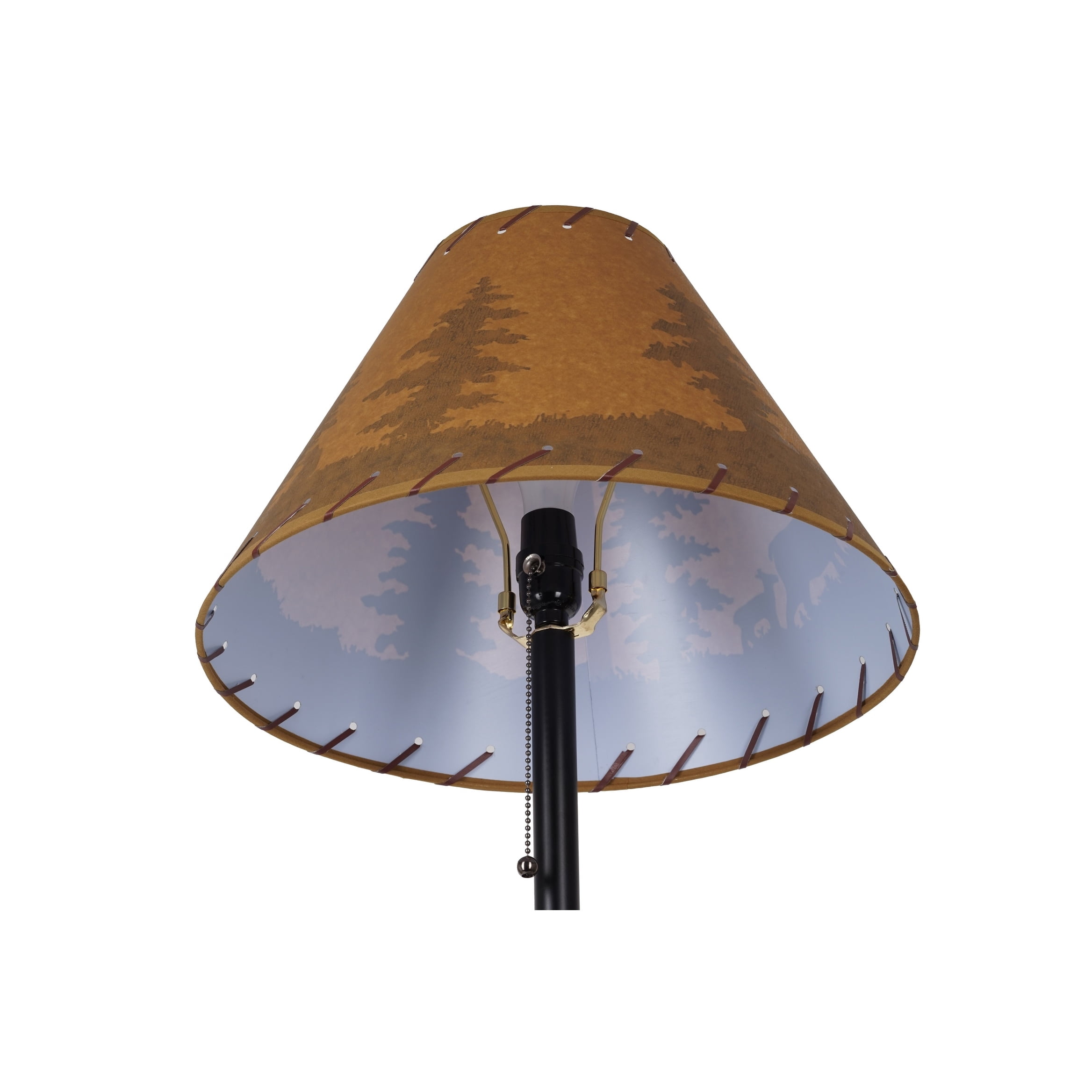 Lodge Floor Lamp - Dark Bronze