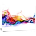 thumbnail image 2 of Design Art Abstract Smoke Contemporary Artwork Canvas Print, 2 of 2