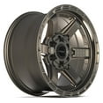 thumbnail image 3 of 4PLAY Wheels 4PS63 17 Inch Rims Fit 6-135 & 6-139.7 17x9 Satin Bronze (Set of 4), 3 of 5