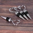thumbnail image 3 of 8Pcs Heart Wine Bottle Stoppers, Champagne Colser for Sealing Wine, Beer - Love Decorative Wine Corks, 3 of 8