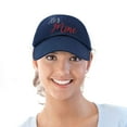 thumbnail image 5 of DALIX Matching His and Her Hat Set of 2 Couples Embroidered Baseball Cap Navy Blue, 5 of 7
