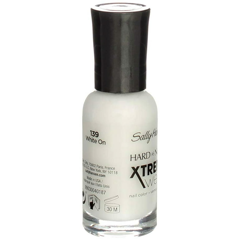 Sally Hansen Hard as Nails Xtreme Wear, White On [21], 0.4