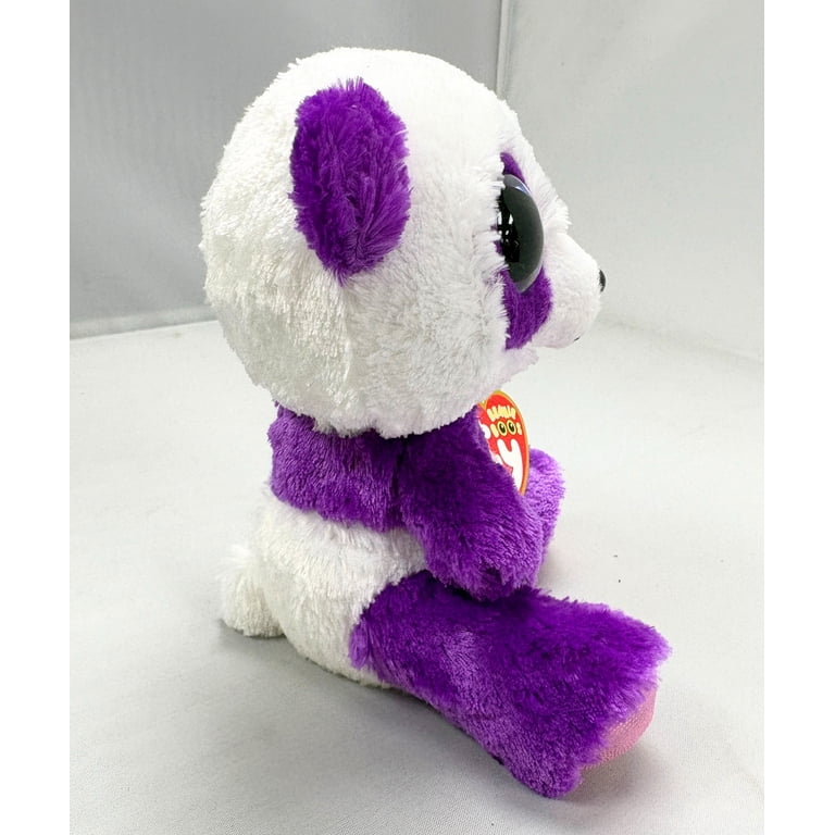 Ty Beanie Boos - Boom Boom the Panda – Glitter Eyes - Stuffed