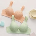 thumbnail image 4 of AJGRHE Wirefree Comfort Bra Wireless Front Closure Bra with Tank top Design for Everyday Comfort and Stylish Support 40 Pink, 4 of 5