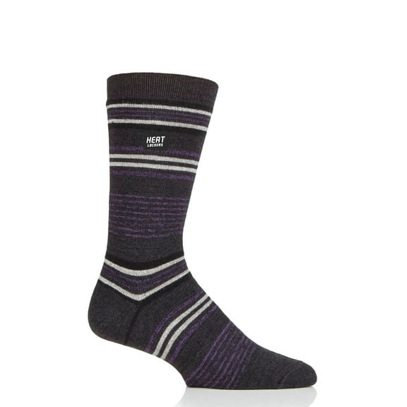 Men's WARM Multi Stripe Crew Sock