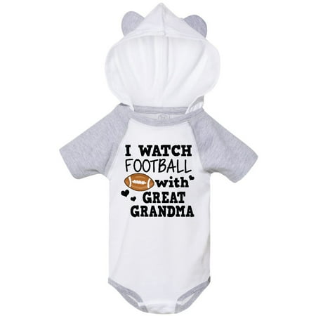 

Inktastic I Watch Football with My Great Grandma Gift Baby Boy Bodysuit