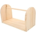 thumbnail image 1 of Shisuyan Wood Spool Holder Manual Thread Winder Woven Yarn Winder Manual Thread Winder for DIY, 1 of 8