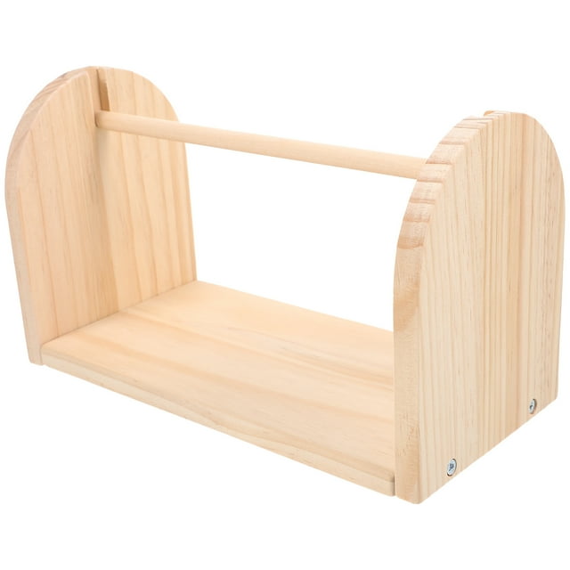 Shisuyan Wood Spool Holder Manual Thread Winder Woven Yarn Winder Manual Thread Winder for DIY